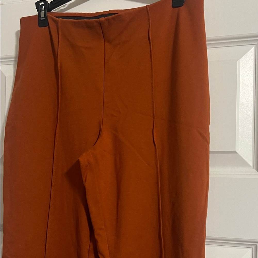 a new day Women's Terracotta Flare Pants - Picture 4 of 8